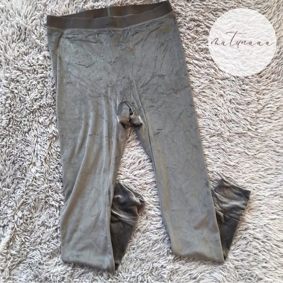 Skims Velour Legging in Gunmetal 2X - Picture 1 of 4